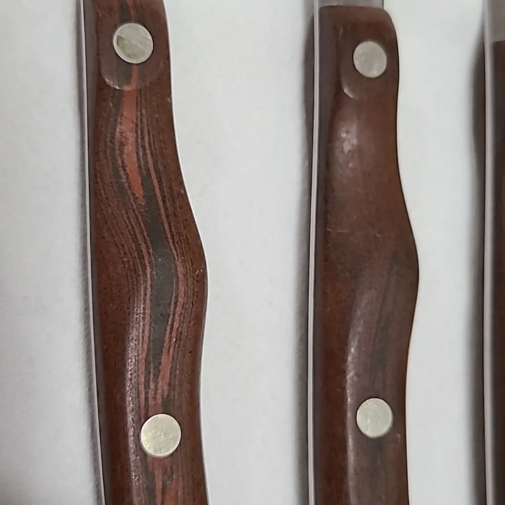 Cutco Vintage #59 Pat. No. 2147079, Set of 7 Smooth Blade Steak/table Knives - Picture 14 of 16